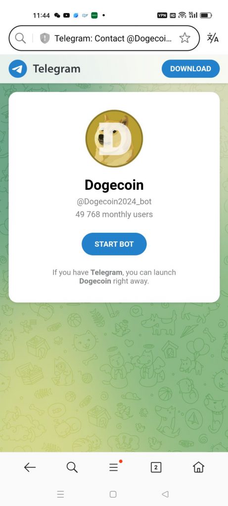 Dogecoin: TG小游戏挂机挖矿，可以免费撸狗狗币。-首码网-网上创业赚钱首码项目免费推广发布平台-天庭首码网